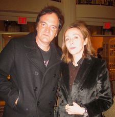 Quentin Tarantino with Anne-Katrin Titze: "It has something of The Iceman Cometh to it, doesn't it?"